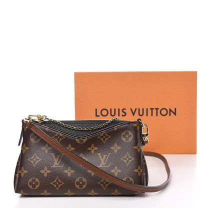 Louis Vuitton Monogram Pallas Clutch Black 10 of 10