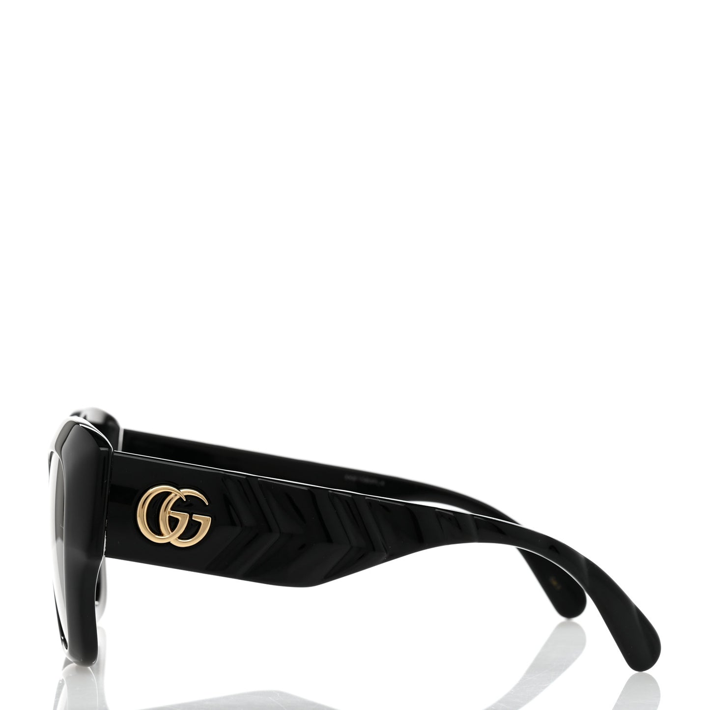 Acetate GG Butterfly Sunglasses GG0808S Black