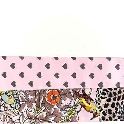 Hermes Silk Jungle Love Love Twilly Rose Pale Etoupe 4 of 4