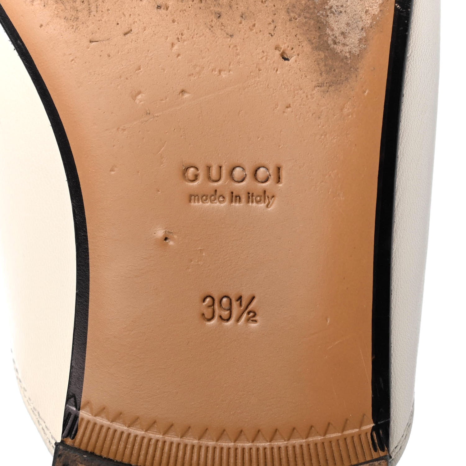 Gucci Malaga Kid Womens Princetown Slippers 39.5 Mystic White 6 of 10