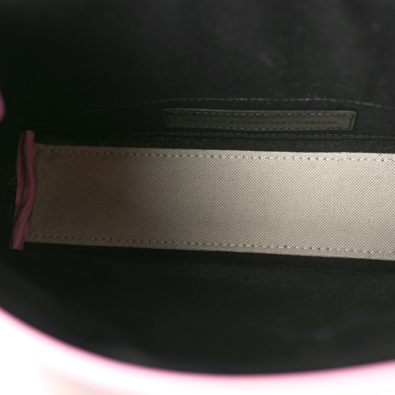 Balenciaga Cotton Canvas Satin Calfskin Navy Cabas XS Natural Pink 6 of 11