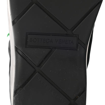 Bottega Veneta Technical Fabric Rubber Puddle Bomber Boots 38 Black Grass 7 of 10