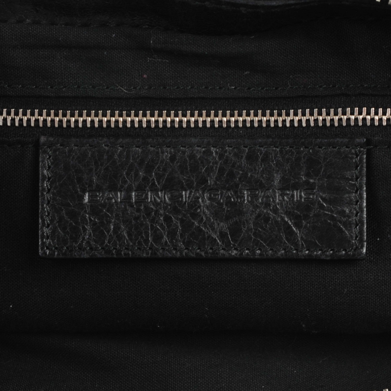 Balenciaga Agneau Giant 21 Silver Hardware Part Time Black 12 of 12