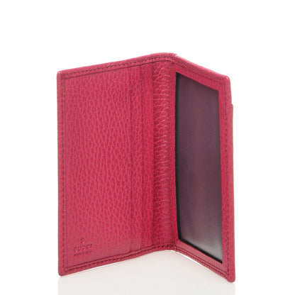 Gucci Dollar Calfskin Swing Train Pass Card Case Blossom 5 of 6
