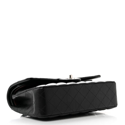 Chanel Lambskin Quilted Medium Double Flap Black 4 of 9