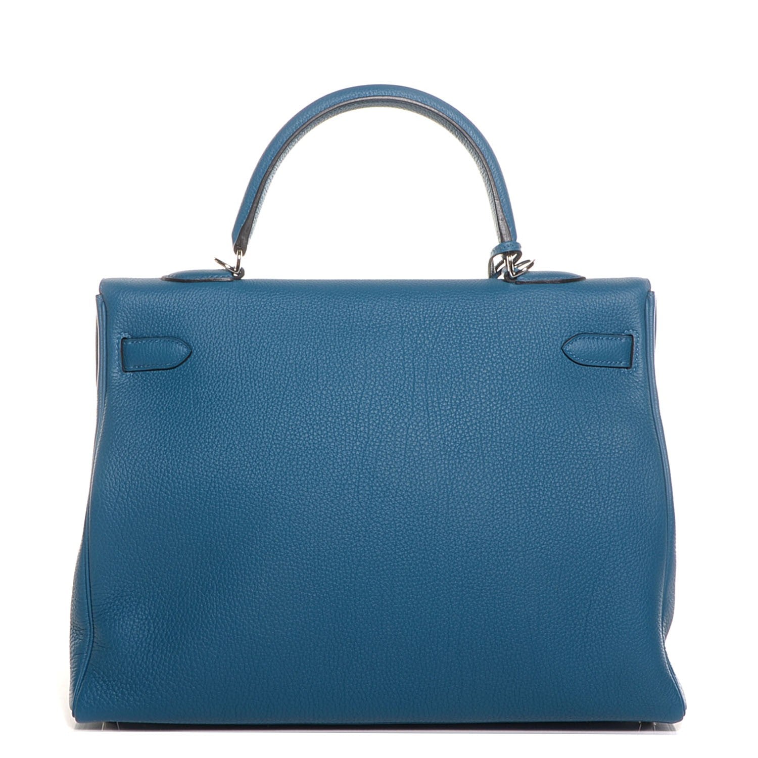 Hermes Togo Kelly Retourne 35 Bleu de Galice 4 of 24