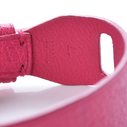 Louis Vuitton Goatskin Spike It Wrap Bracelet 17 Rose Indien 6 of 6