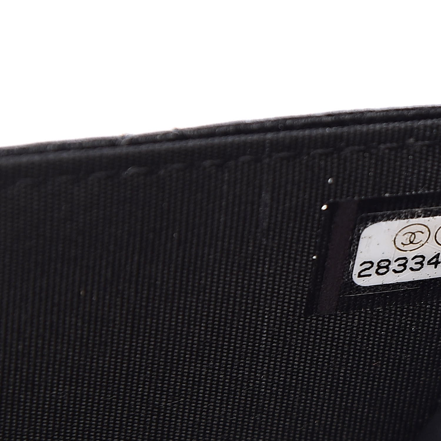 Chanel Lambskin Quilted Infinity Wallet On Chain WOC Black 8 of 12