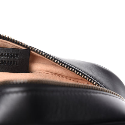 Gucci Calfskin Matelasse Small GG Marmont Chain Shoulder Bag Black 9 of 10