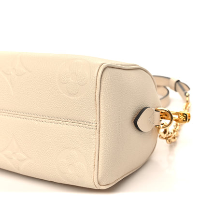 Louis Vuitton Empreinte Monogram Giant Speedy Bandouliere 20 Creme 8 of 9