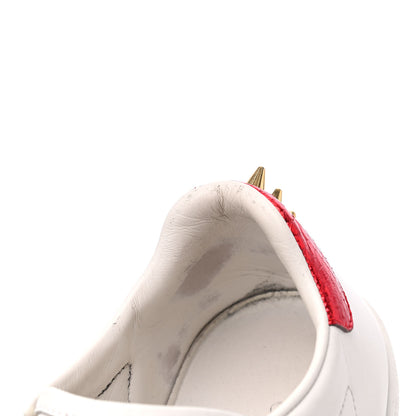 Gucci Calfskin Web Pearl Studded Womens Ace Sneakers 36.5 White 11 of 24