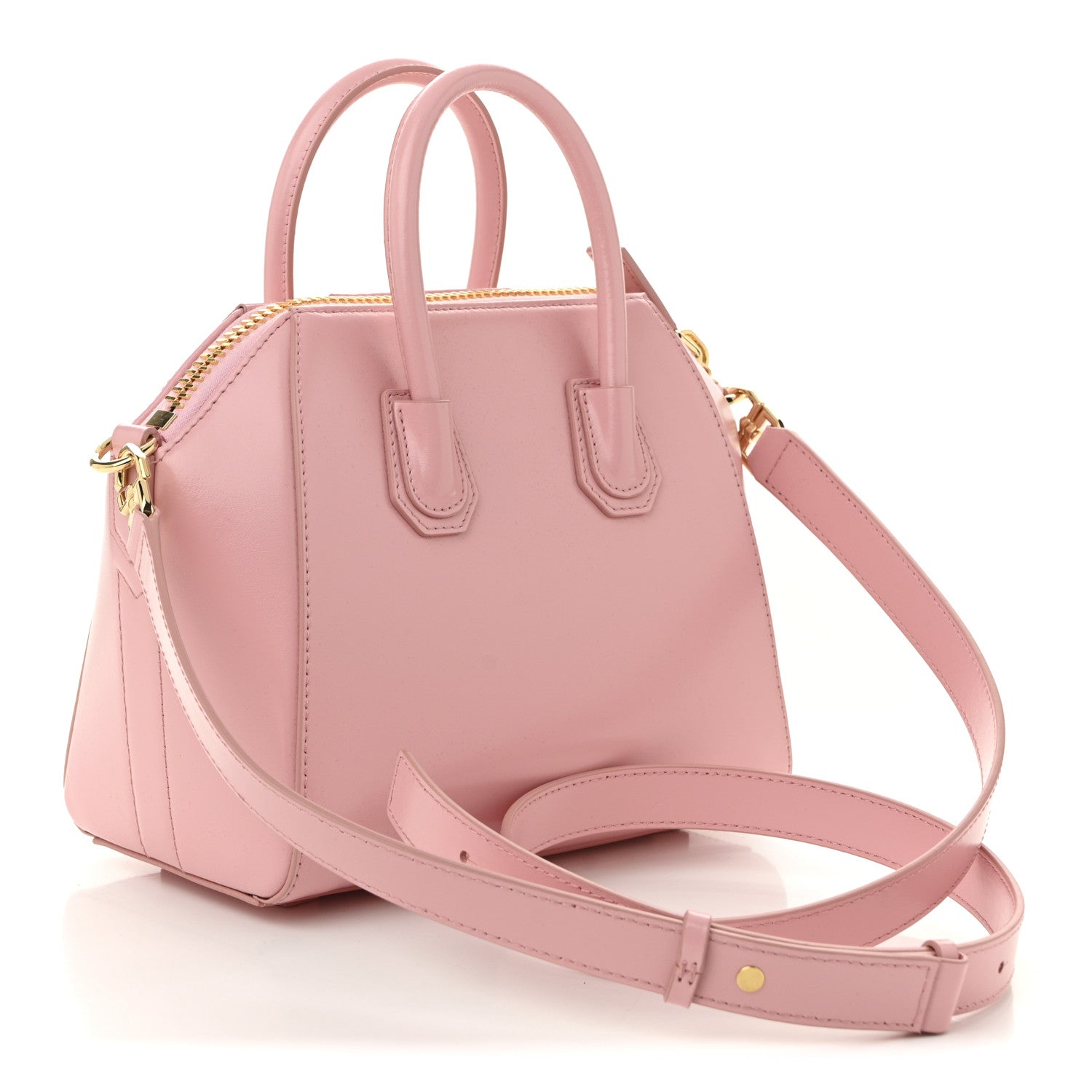 Givenchy Shiny Lord Calfskin Mini Antigona Flamingo 3 of 11
