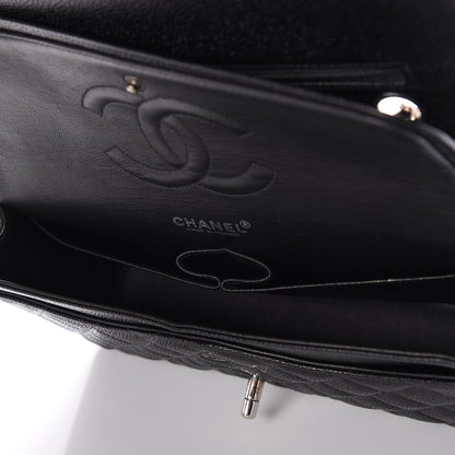 Chanel Caviar Quilted Medium Double Flap Black 5 of 8
