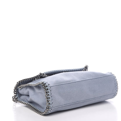 Stella McCartney Shaggy Deer Mini Falabella Shoulder Bag Duck Blue 3 of 9