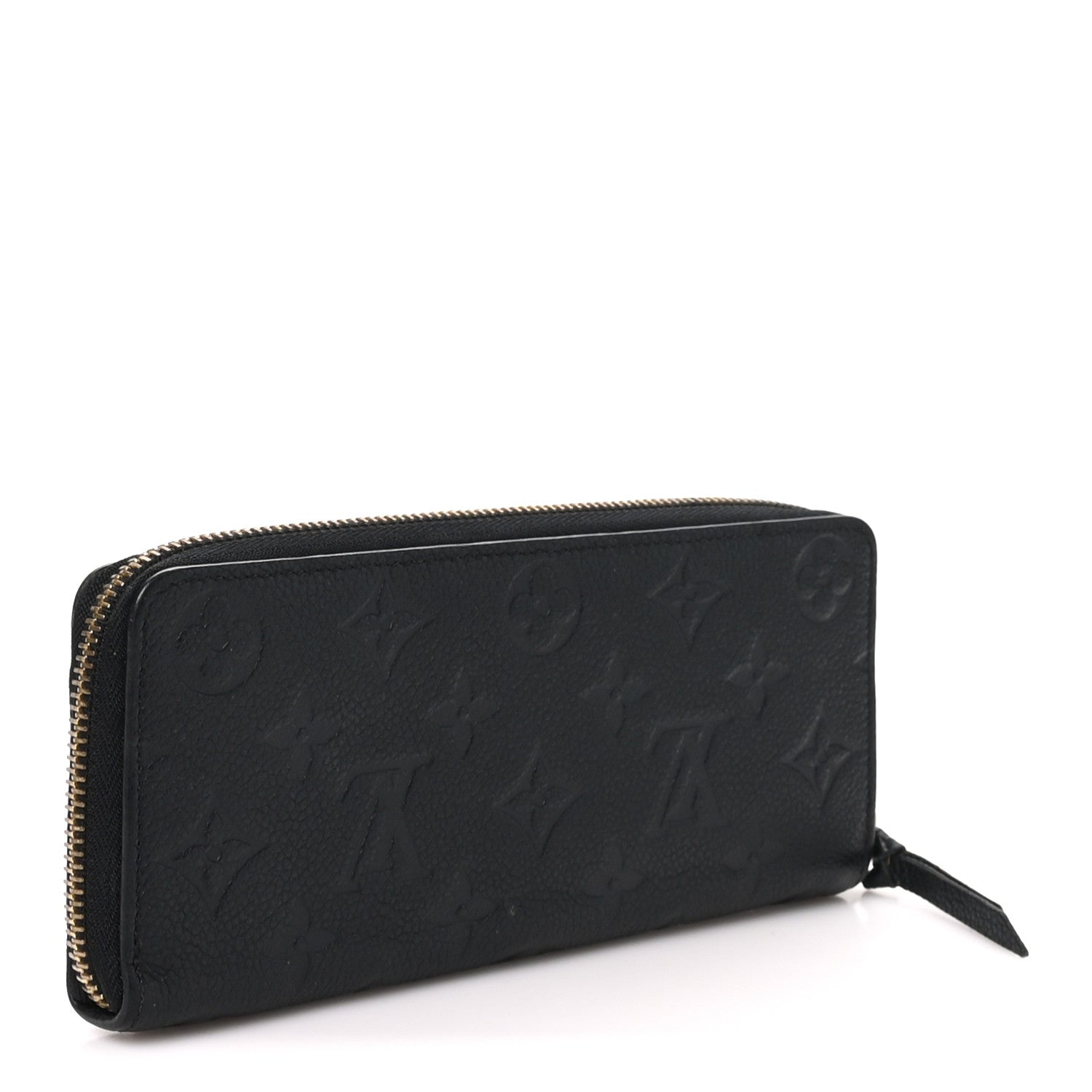 Louis Vuitton Empreinte Clemence Wallet Black 3 of 6