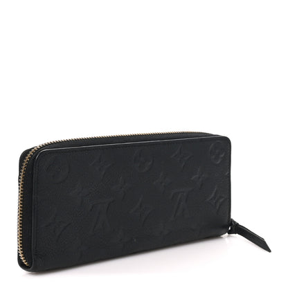 Louis Vuitton Empreinte Clemence Wallet Black 3 of 6