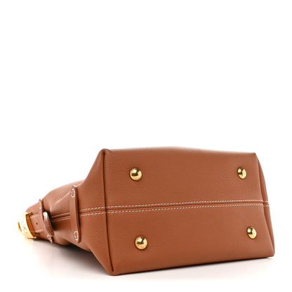 Louis Vuitton Grained Calfskin Low Key Hobo PM Cognac 4 of 12