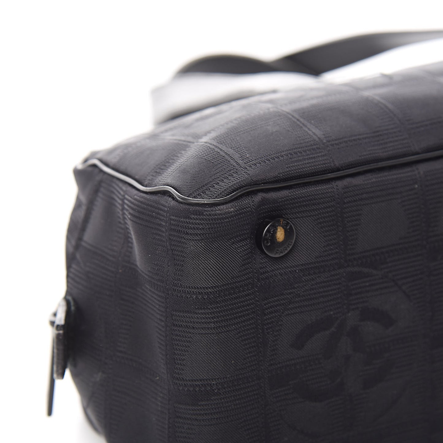 Nylon Travel Bowler Black