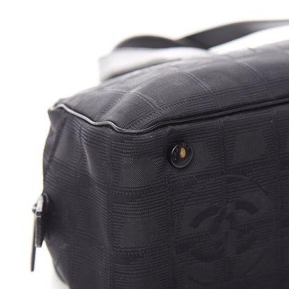 Chanel Nylon Travel Bowler Black 11 of 15