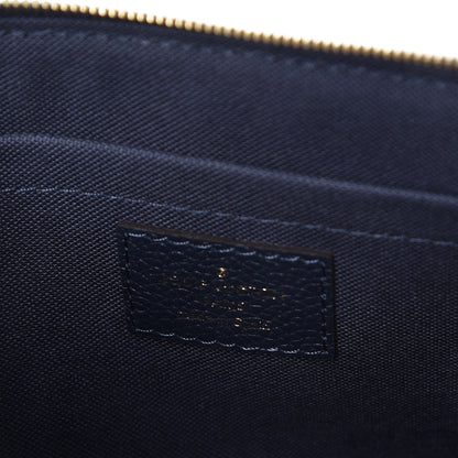 Louis Vuitton Monogram Pallas Clutch Blue Marine 8 of 10