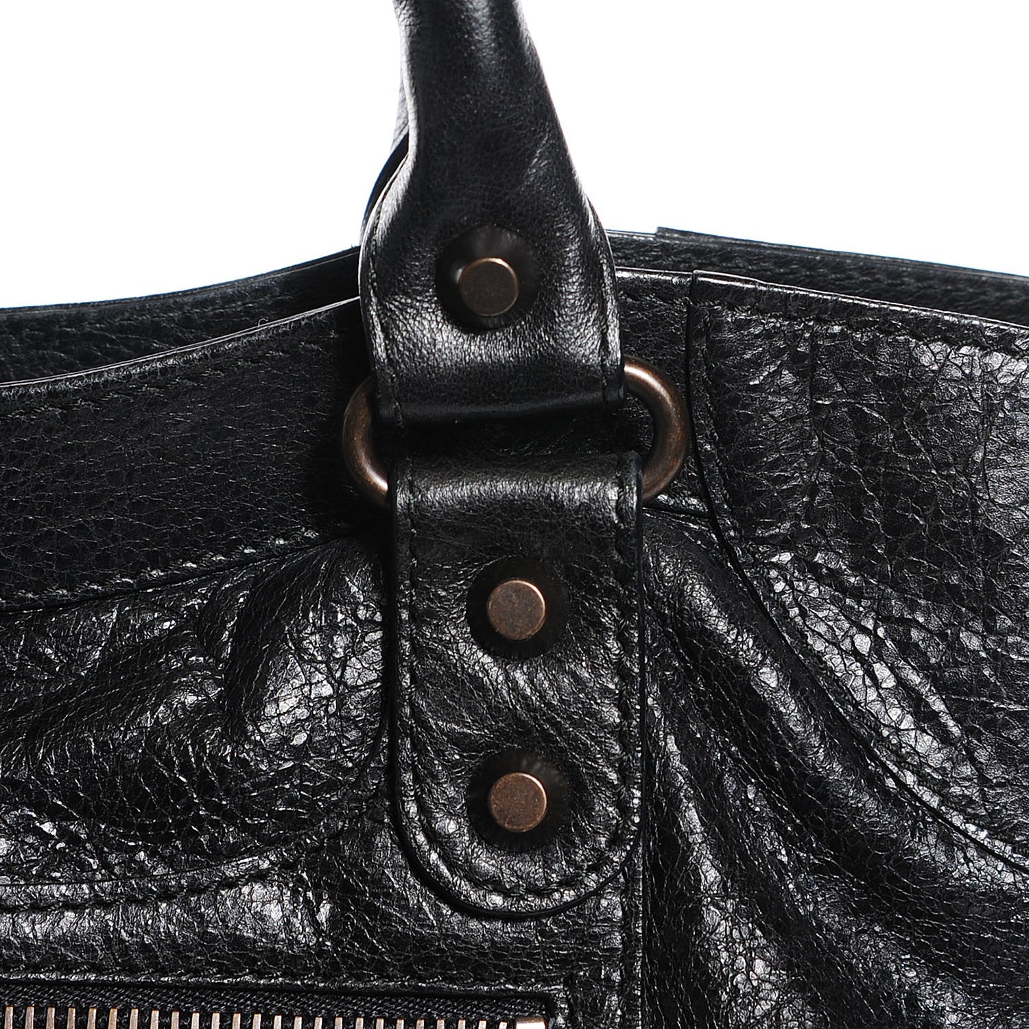 Balenciaga Agneau Classic Hardware Velo Black 9 of 12