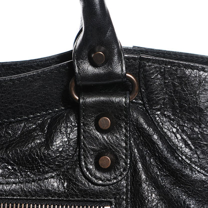 Balenciaga Agneau Classic Hardware Velo Black 9 of 12