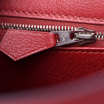 Hermes Evercolor Kelly Retourne 28 Rouge Grenat 13 of 35