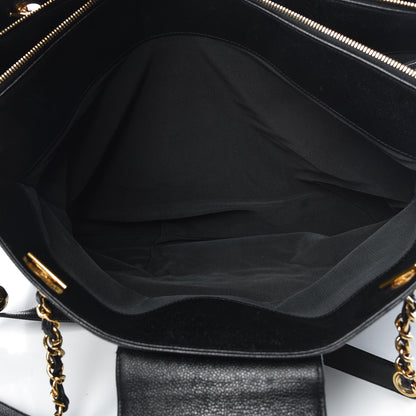 Chanel Caviar XL Weekender Bag Black 7 of 12