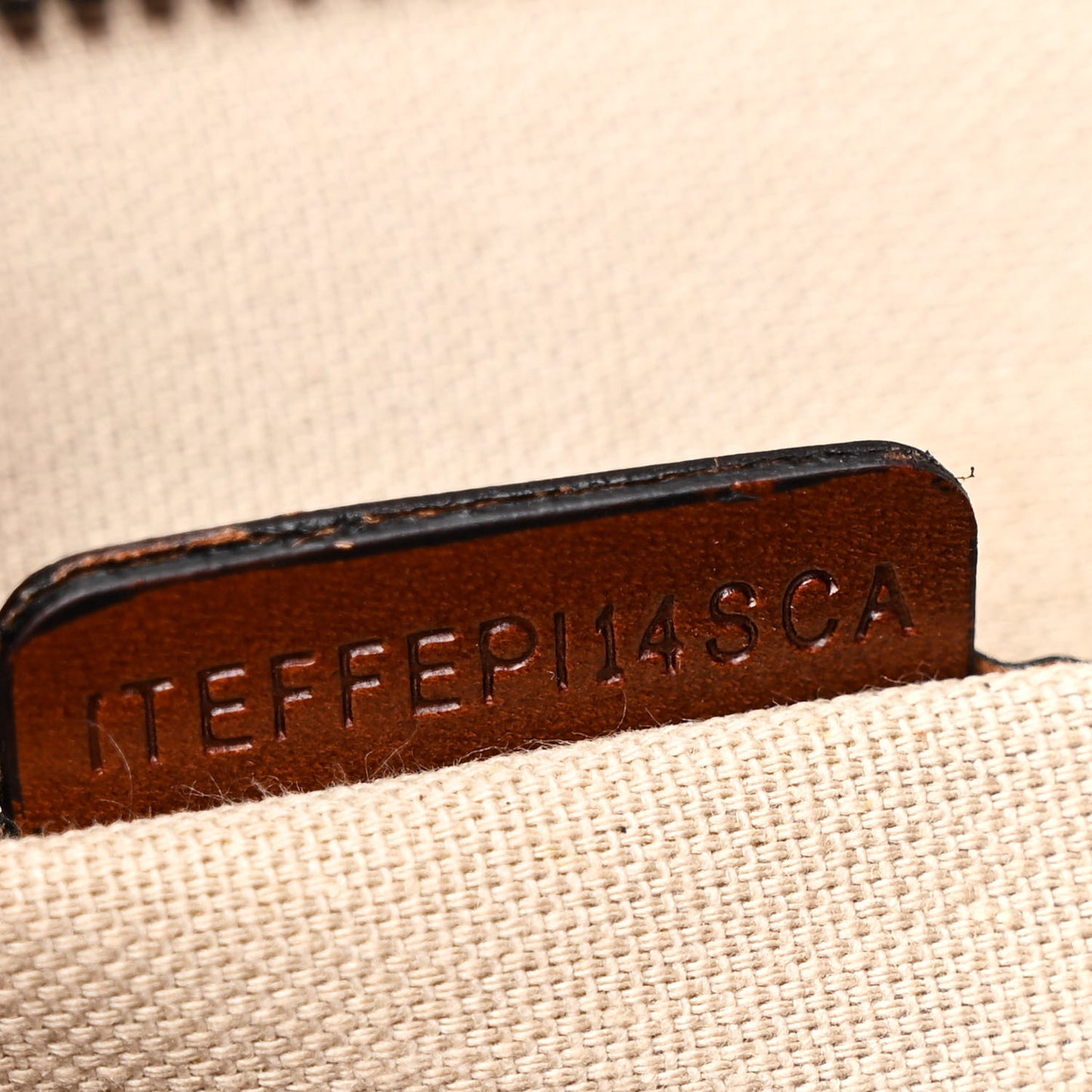 Prorsum Buffalo Raffia Tote Dark Tan