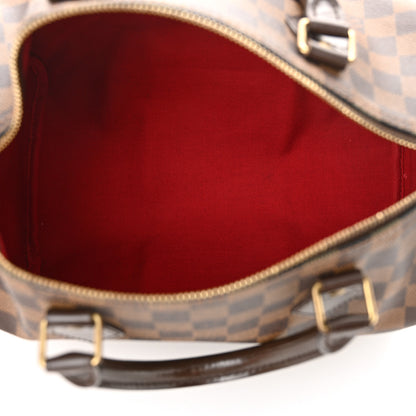 Louis Vuitton Damier Ebene Speedy 30 5 of 13