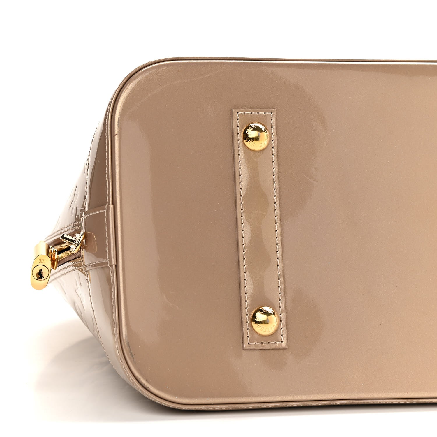 Louis Vuitton Vernis Alma GM Beige Poudre 9 of 10