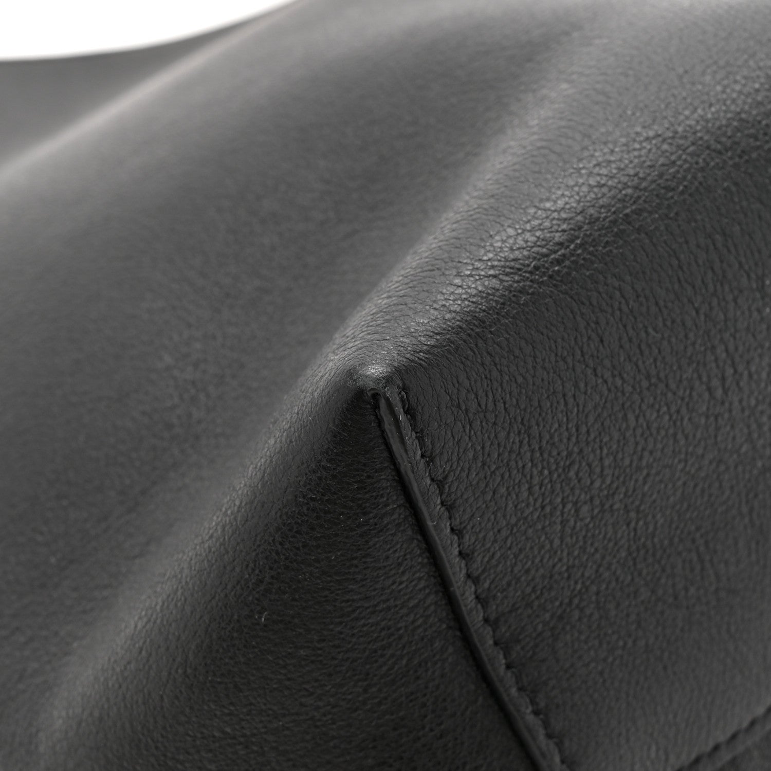 Mansur Gavriel Calfskin Candy Hobo Black 10 of 10