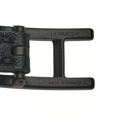 Hermes Epsom Behapi Double Tour Bracelet T3 Black 4 of 7