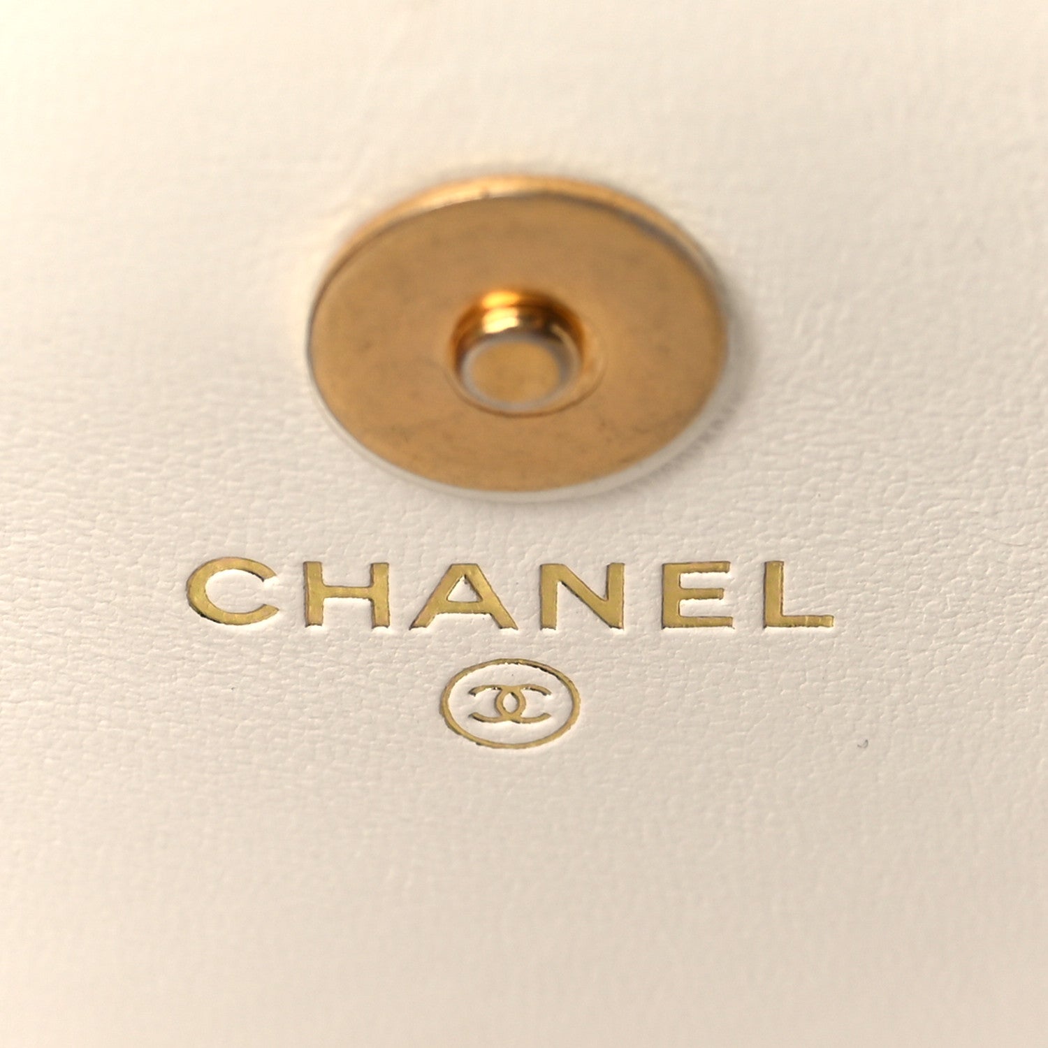 Chanel Lambskin Quilted Coco Clips Mini Wallet On Chain WOC White 6 of 11