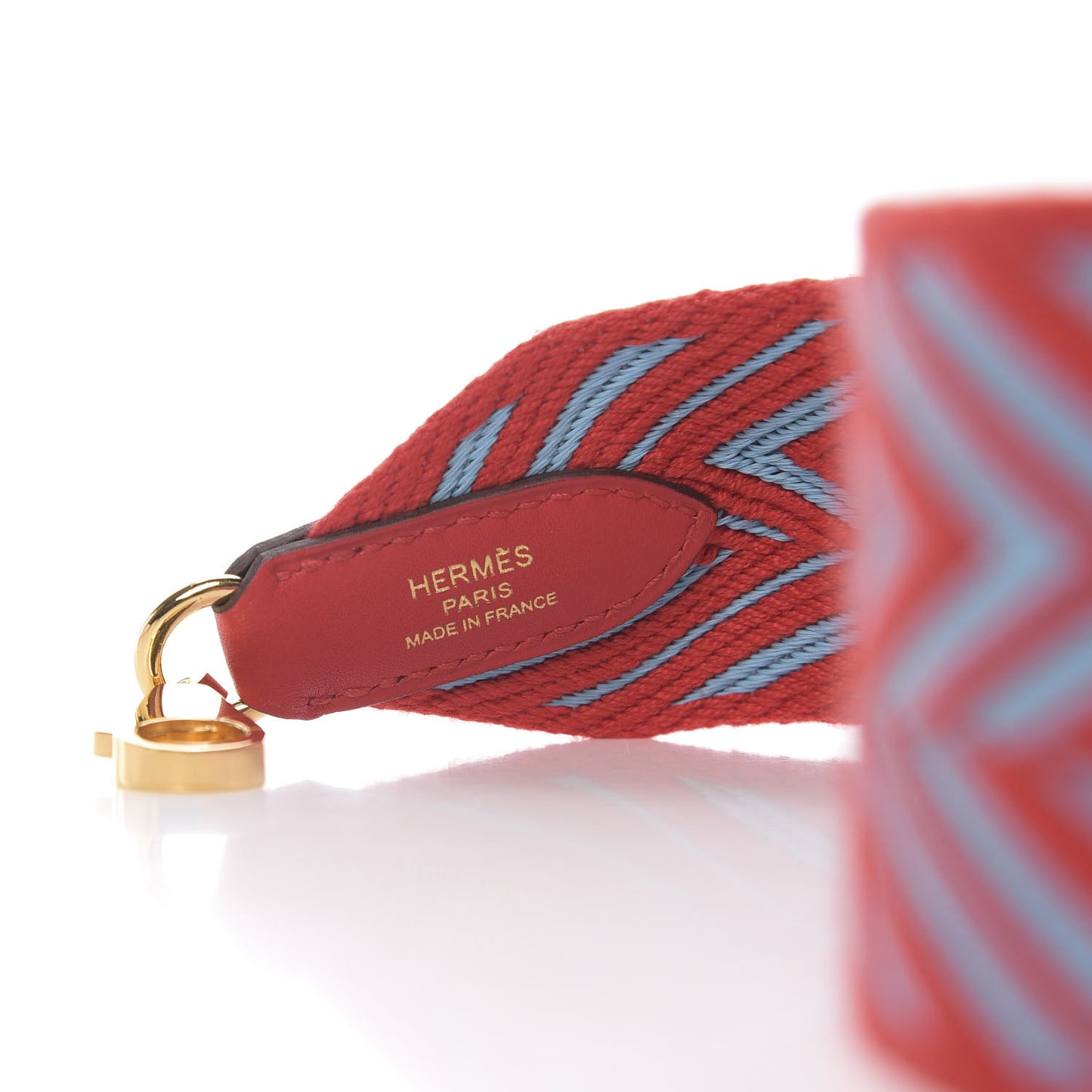 Toile Swift 50mm Sangle ZigZag Shoulder Strap Rouge De Coeur Bleu Du Nord