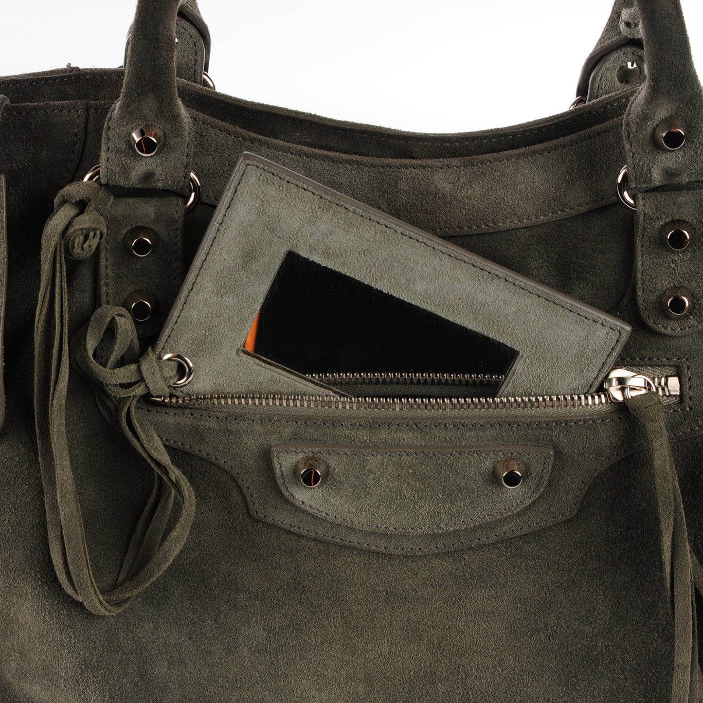 Baby Daim Suede Velo Gris Vison