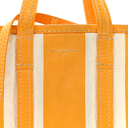 Balenciaga Veau Arena Multicolore XS Bazar Shopper Tote Jaune Miel White 8 of 18