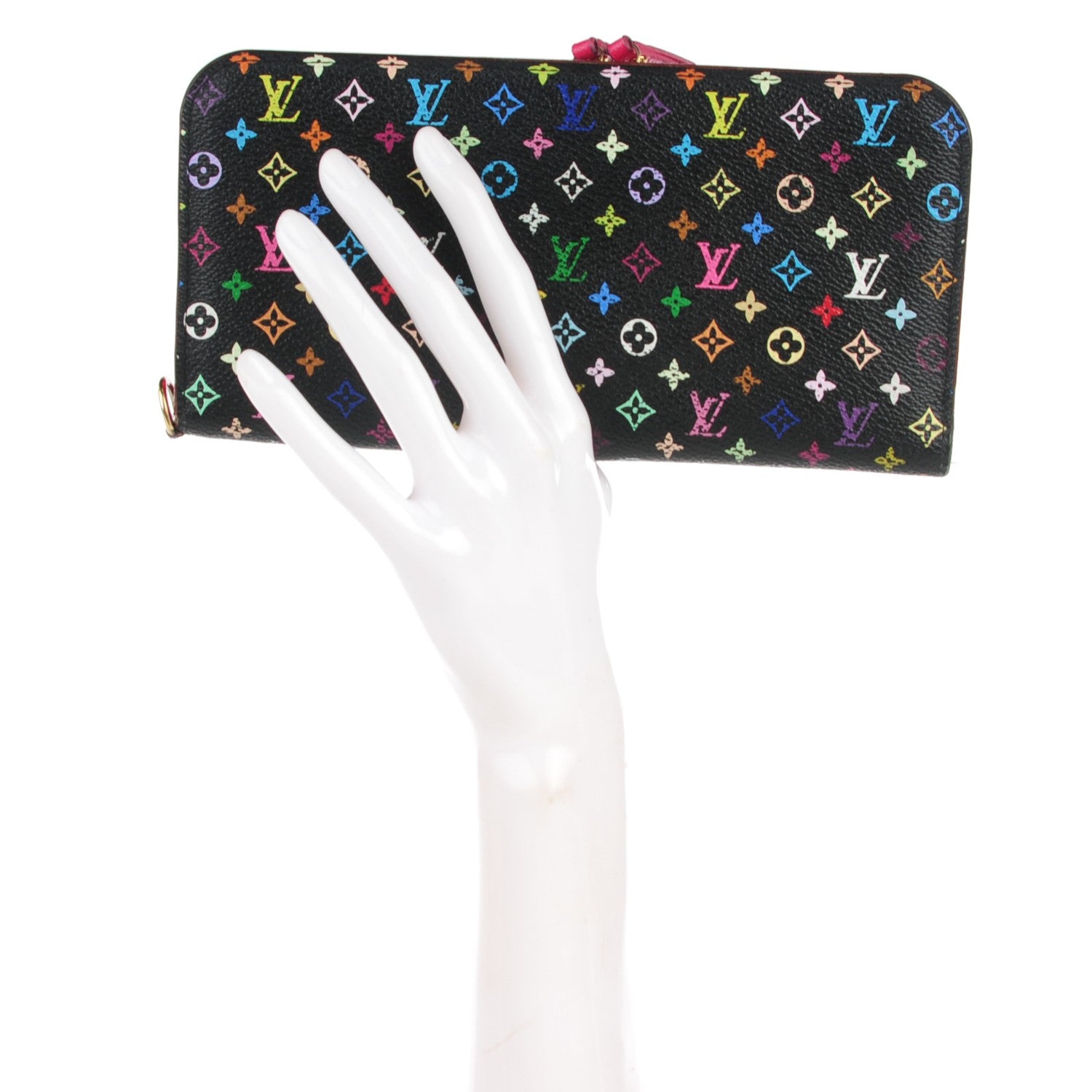 Louis Vuitton Monogram Multicolor Insolite Wallet Noir Grenade 3 of 10
