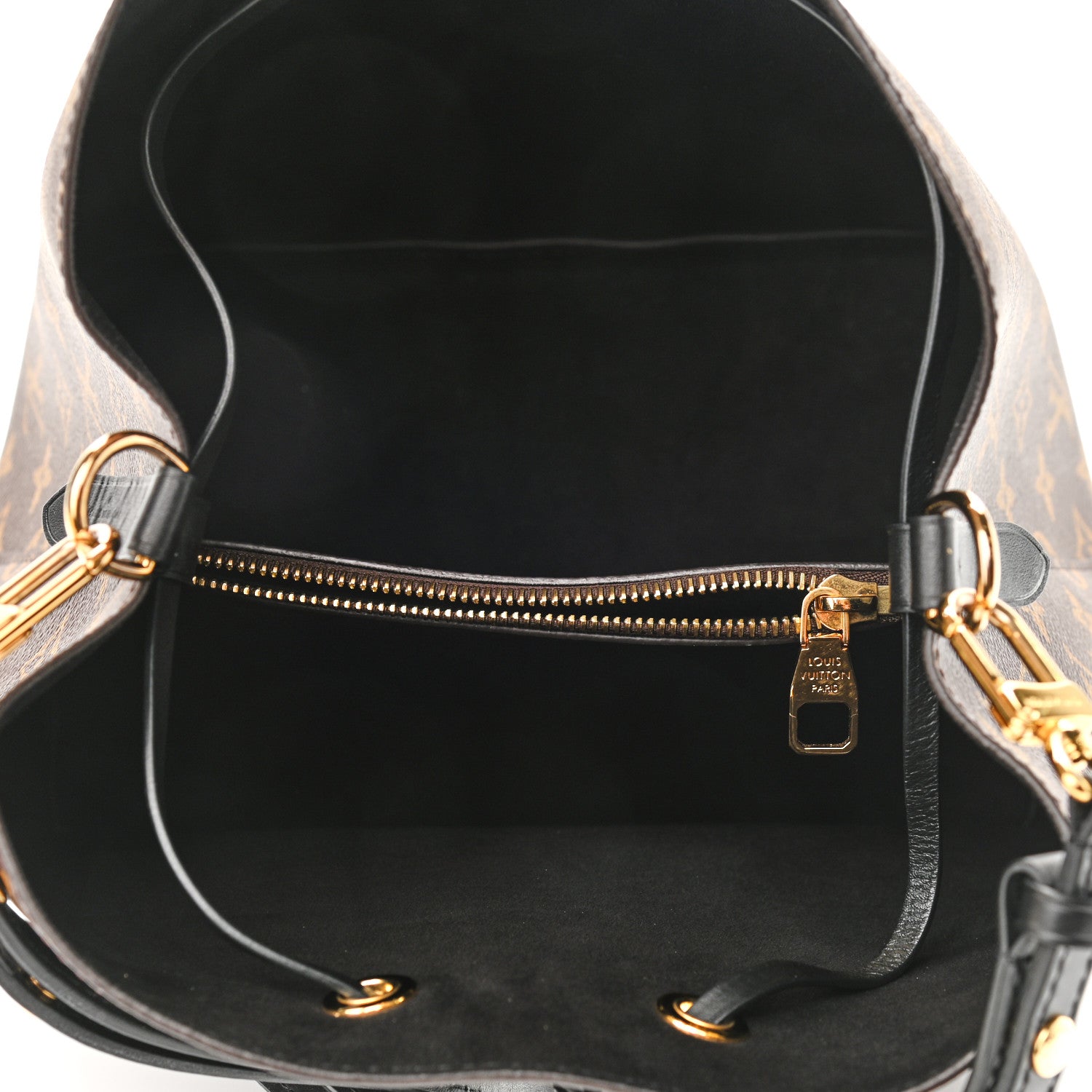 Louis Vuitton Monogram Neonoe MM Black 5 of 11