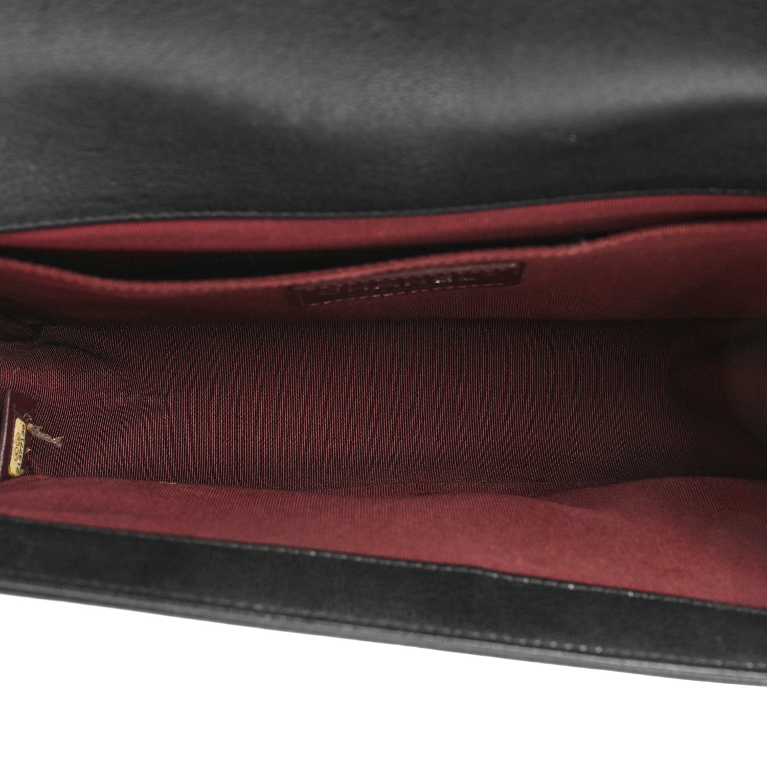 Chanel Goatskin Quilted Patent Medium Duo Boy Flap Black 5 of 15