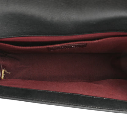 Chanel Goatskin Quilted Patent Medium Duo Boy Flap Black 5 of 15
