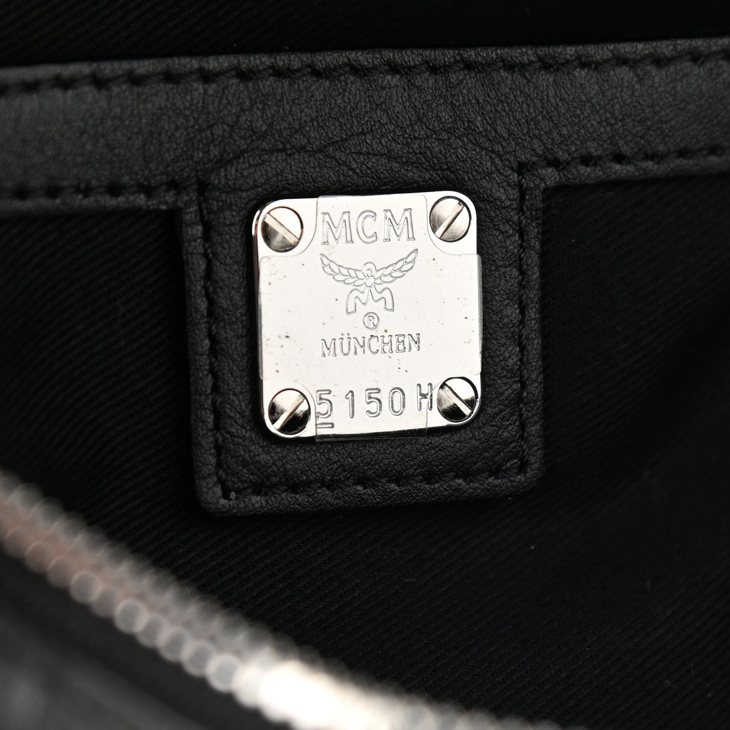 Calfskin Ottomar Monogram Fursten Belt Bag Black