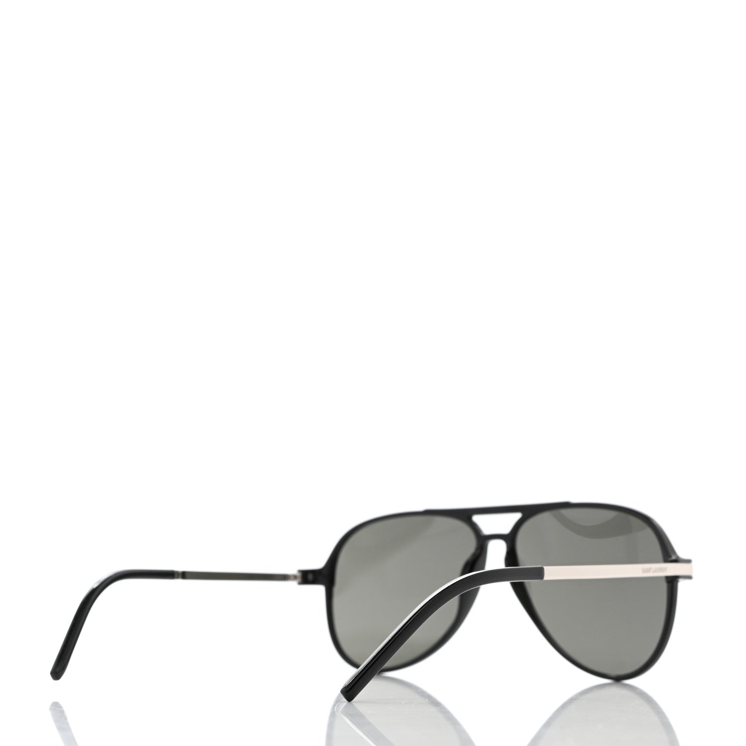 Saint Laurent Aviator Classic 11 Slim Sunglasses Black 4 of 7