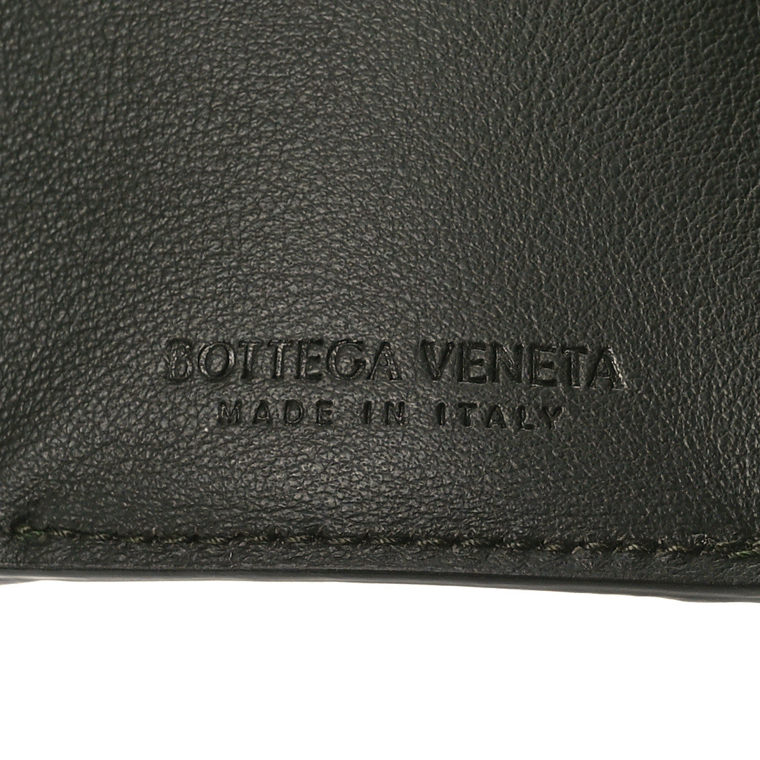 Bottega Veneta Nappa Maxi Intrecciato Tri-Fold Wallet Inkwell 7 of 9