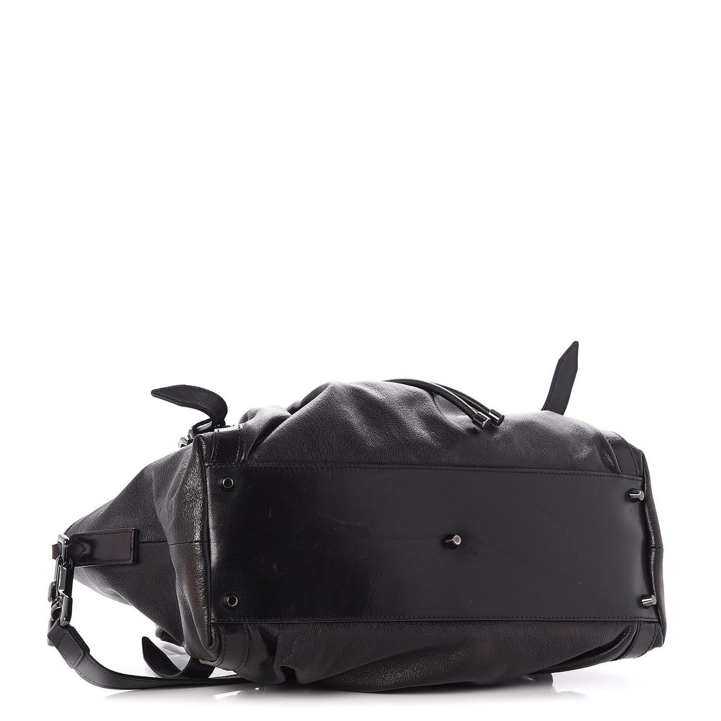 Calfskin Dallinger Satchel Black