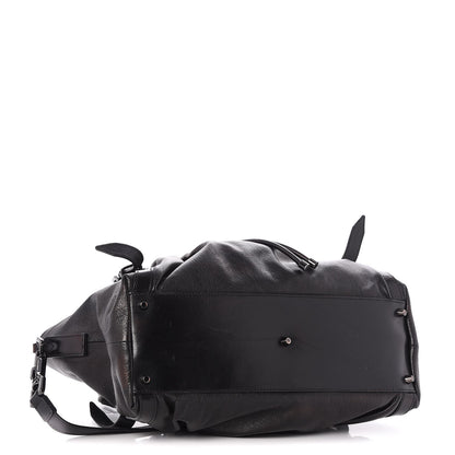 Burberry Calfskin Dallinger Satchel Black 4 of 9