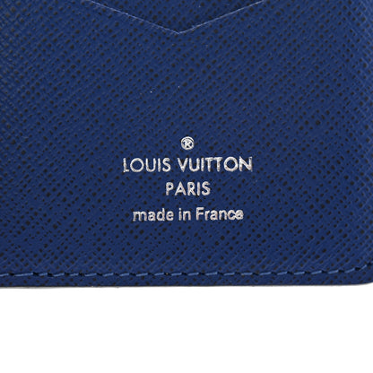 Louis Vuitton Taigarama Pocket Organizer NM Cobalt 6 of 9