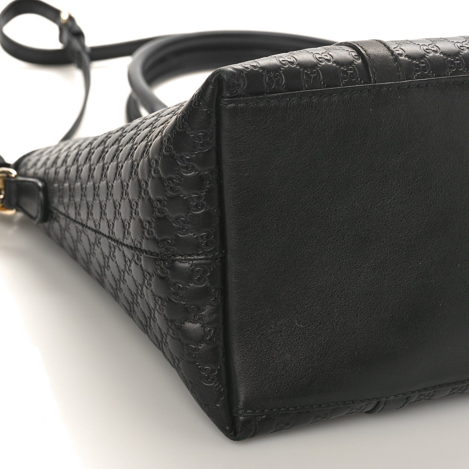 Gucci Soft Microguccissima Dome Satchel Black 8 of 10