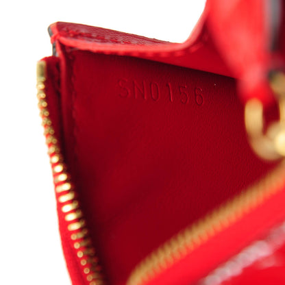 Louis Vuitton Vernis Key Pouch NM Cherry 6 of 7