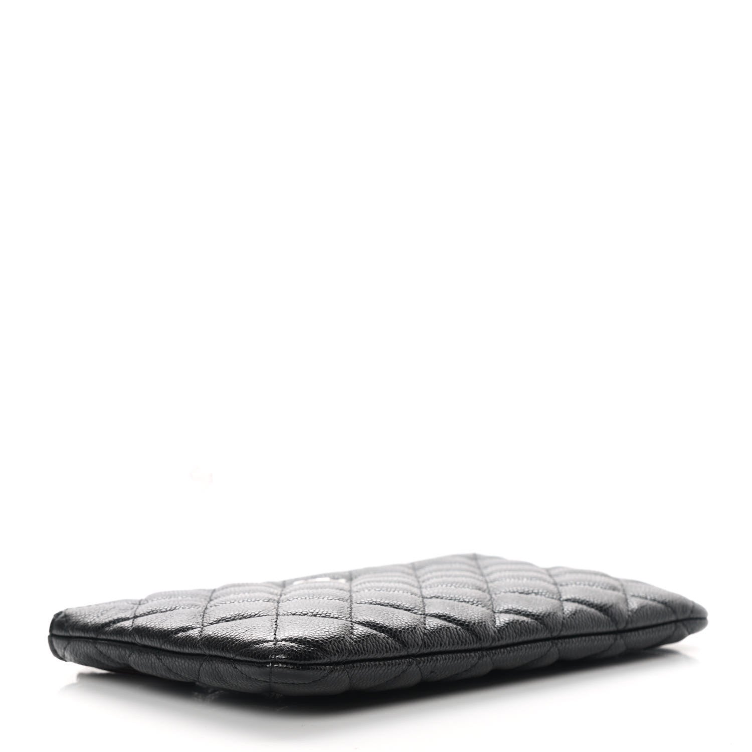 Chanel Caviar Quilted Cosmetic Case Black 4 of 8